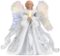 Mr Christmas - Fiber Optic Angel Tree Topper - White-Front_Standard
