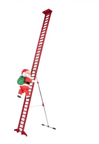 Mr Christmas - 10’ Outdoor Super Climbing Climbing Santa