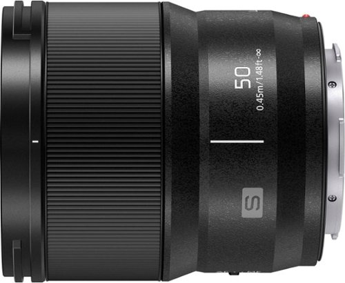 Panasonic LUMIX S Series Camera Lens, 50mm F1.8 L Mount Lens for