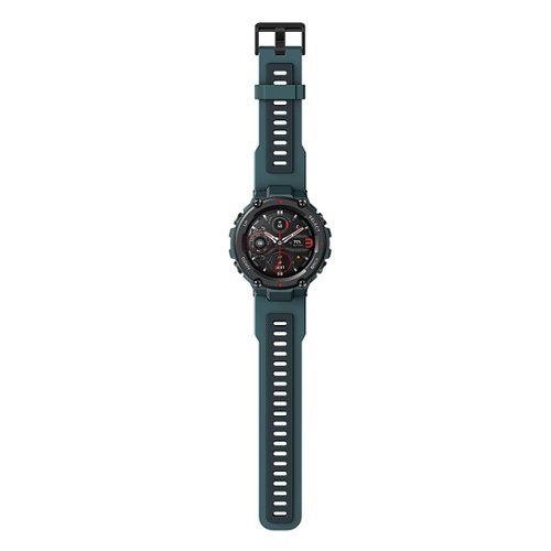 Amazfit T-Rex Pro Smartwatch 33mm High Strength Polymer - Steel Blue WORLDWIDE DELIVERY