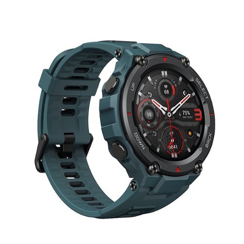 Amazfit T-Rex Pro Smartwatch 33mm High Strength Polymer - Steel Blue GLOBAL SHIPPING