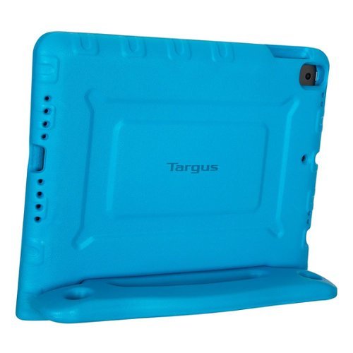 Targus Kids Antimicrobial Case for iPad (8th/7th Gen) 10.2, iPad Air 10.5, and iPad Pro (10.5) - Blue SHOP ONLINE