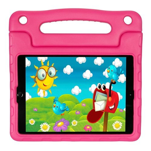 Targus - Kids Antimicrobial Case for iPad® (8th/7th Gen) 10.2", iPad Air® 10.5", and iPad Pro® (10.5") - Pink