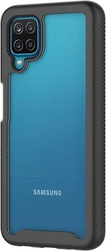 SaharaCase - GRIP Series Case for Samsung Galaxy A12 - Black-Left_Standard 
