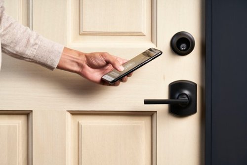 Level Touch Edition Smart Lock Bluetooth Replacement Deadbolt with App/Key/Voice Assistant Access - Matte Black GLOBAL SHIPPING