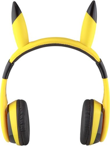 eKids Pokemon Pikachu Bluetooth Headphones - yellow WORLDWIDE DELIVERY