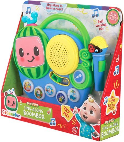 KIDdesigns Cocomelon My First Sing Along Boombox - Blue WHERE TO BUY