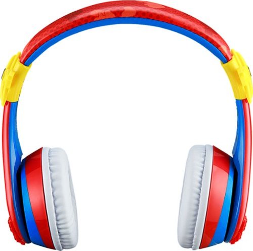eKids Super Mario Bluetooth Headphones - red WORLDWIDE DELIVERY