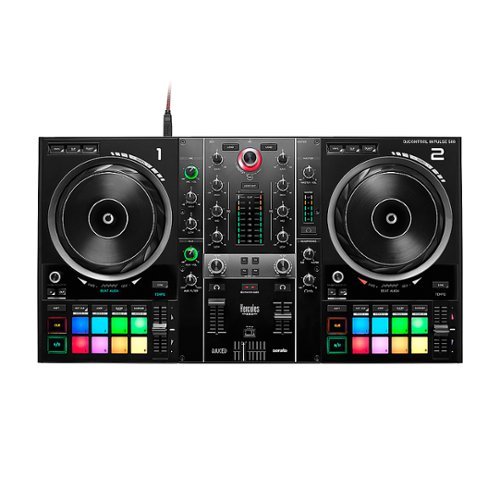 HERCULES DJ Control Inpulse 500 with 2-Deck USB DJ Controller-Black