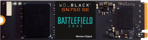 WD - WD_BLACK SN750 SE 500GB PCIe Gen 4 x4 Internal Solid State Drive with Battlefield 2042 PC Game Code