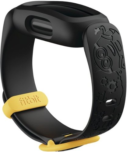 Fitbit Ace 3 Minions Accessory Band - Mischief Black WORLDWIDE DELIVERY