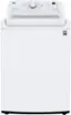 Front. LG - 4.5 Cu. Ft. High-Efficiency Top Load Washer with TurboDrum Technology - White.