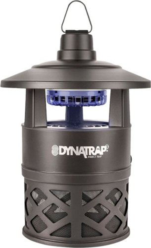 DynaTrap - 1/4-Acre Tungsten Decora Series Insect Trap - Metallic