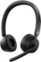 Microsoft - Modern Wireless Headset - On-Ear Headphones with Noise-Reducing Microphone, for Teams & Zoom - Black-Front_Standard