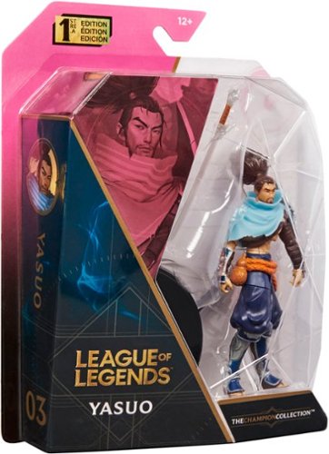 League of Legends - 4-Inch Yasuo Collectible Figure w/ Premium Details and Sword Accessory, Ages 12 and Up-Alt_View_Standard_19 