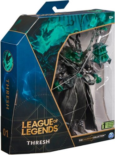 League of Legends 6-Inch Thresh Collectible Figure w/ Premium Details and 2 Accessories, Ages 12 and Up BUY IN SINGAPORE