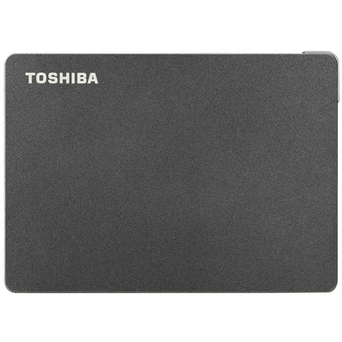 Toshiba - Canvio Gaming 4TB External USB 3.0 Portable Hard Drive - Black