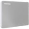 Toshiba - Canvio Flex 4TB External USB 3.0 Portable Hard Drive - Silver-Front_Standard