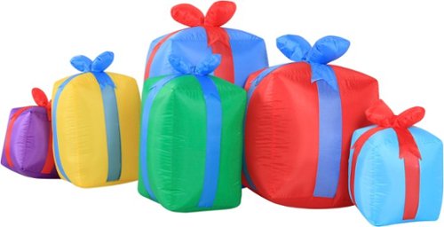Occasions - 8' long Row of Presents Inflatable