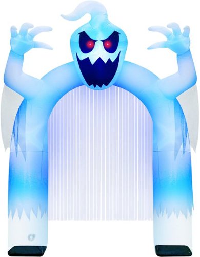 Occasions - 12' Tall Inflatable Ghost Archway-Front_Standard 