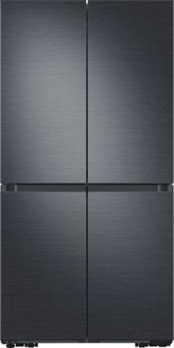 Dacor - 22.8 Cu. Ft. 4-Door Flex French Door Counter Depth Refrigerator with Dual Reveal Doors and FlexZone™ - Graphite