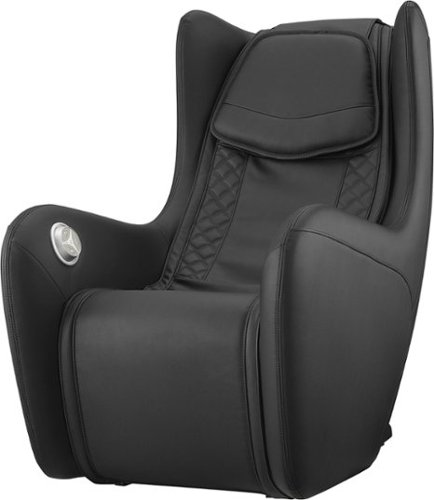 Insignia™ - Compact Massage Chair - Black