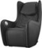Insignia™ - Compact Massage Chair - Black-Front_Standard