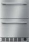 Thermador - Masterpiece Series 4.4 Cu. Ft. Built-in Double Drawer Under-Counter Refrigerator - Stainless Steel-Front_Standard