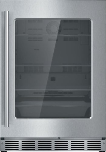 Photos - Fridge Thermador  4.9 Cu. Ft. Built-In Under-Counter Glass Door Refrigerator wit 