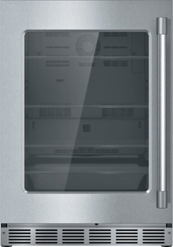 Thermador - Professional Series 4.9 Cu. Ft. Built-In Under-Counter Refrigerator - Stainless steel