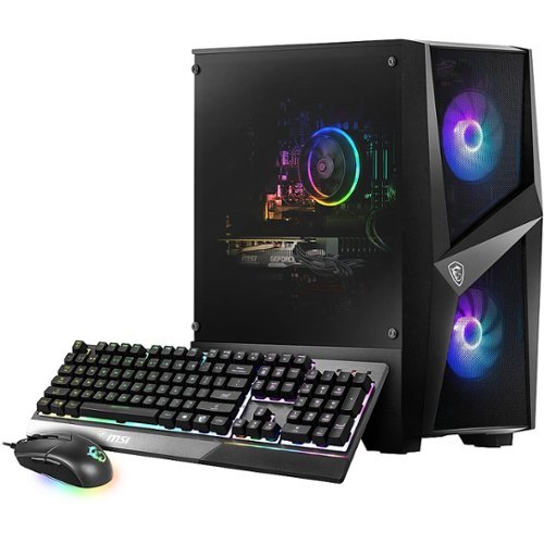 MSI - Codex R Gaming Desktop - Intel i7-11700 - 16 GB Memory - NVIDIA GeForce RTX 3060 Ti Up to 8 GB - 1 TB SSD - Black