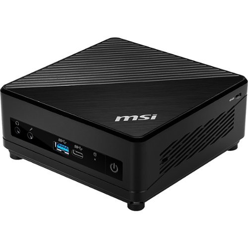 MSI - Cubi 5 Desktop - Intel 5205U - 4 GB Memory - 64 GB SSD - Black-Front_Standard 