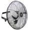VieAir - 18 Inch 3-Speed Tilting Wall Mountable Fan - Black-Front_Standard