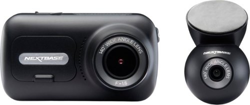 Nextbase 320XR Dash Camera with Rear Window Camera - Black