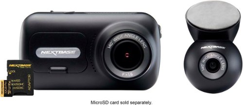 Nextbase 320XR Dash Camera with Rear Window Camera - Black BUY IN EUROPE