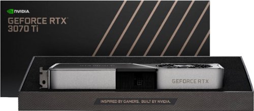 NVIDIA GeForce RTX 3070 Ti 8GB GDDR6X PCI Express 4.0 Graphics Card - Titanium and black GLOBAL SHIPPING