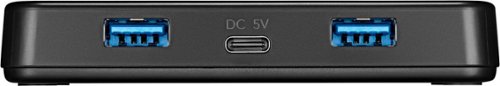 Insignia™ 4-Port USB 3.0 Hub - Black BUY IN MIDDLE EAST