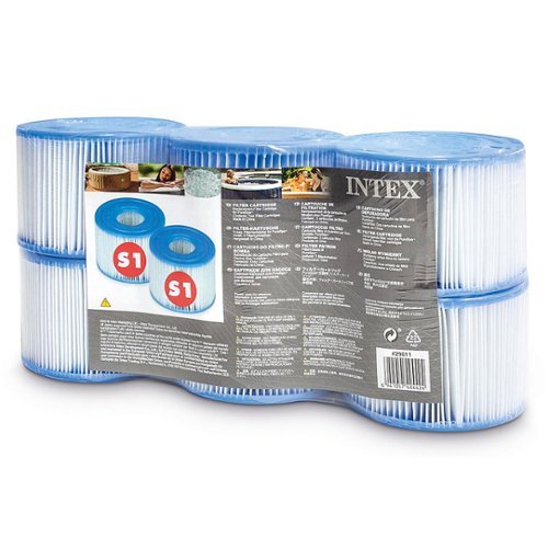 Intex - Type S1 Easy Set Pool Filter Replacement Cartridges (6 Filters)