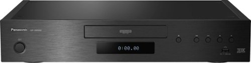 Panasonic - 4K Ultra HD Streaming Blu-ray Player with HDR10+ & Dolby Vision Playback,THX Certified, Hi-Res Sound-DP-UB9000 - Black
