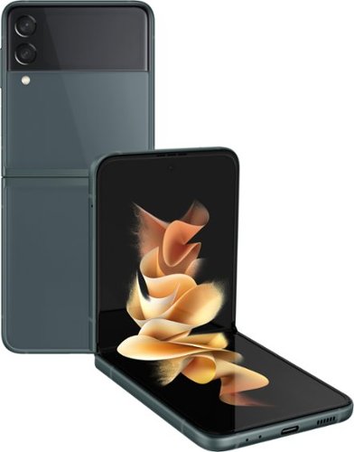 UPC 887276596686 product image for Samsung - Galaxy Z Flip3 5G 128GB (Unlocked) - Green | upcitemdb.com