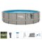 Summer Waves - Active Above Ground Frame Swimming Pool Set with Pump-Front_Standard