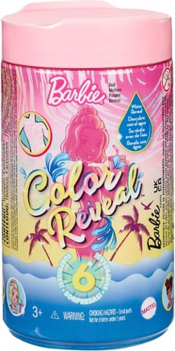 Barbie - Chelsea Color Reveal Doll Sand and Sun Series - Styles May Vary