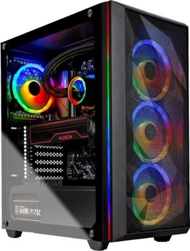 Skytech Gaming - Chronos Gaming Desktop – AMD Ryzen 9 5900X – 16G Memory – AMD Radeon EX 6700XT – 1TB NVMe – 240mm AIO - Black