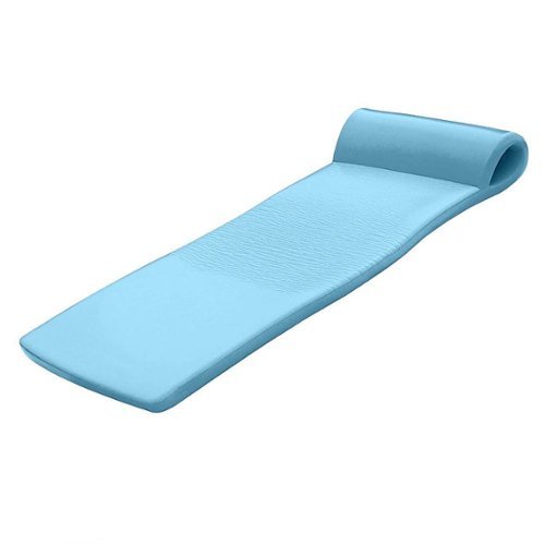 TRC Recreation - 70 Inch Foam Lounger Swimming Pool Float - Metallic blue