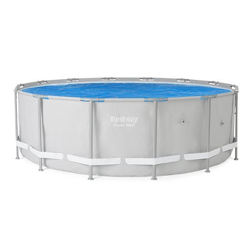 Bestway - 14ft Round Above Ground Swimming Pool Solar Heat Cover Pool Not Included