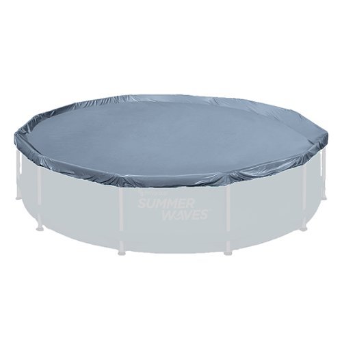Summer Waves - Active Frame 12 Foot Round Above Ground Swimming Pool Debris Cover