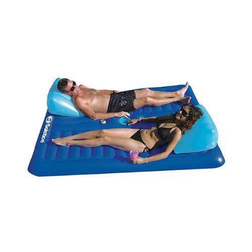 Swimline - Swimming Pool Inflatable Durable Floating 2 Person Air Mattress