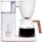 Café - Smart Drip 10-Cup Glass Carafe Coffee Maker with Wi-Fi - Matte White-Front_Standard