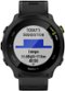 Garmin - Forerunner 55 GPS Smartwatch 42mm Fiber-Reinforced Polymer - Black-Front_Standard 