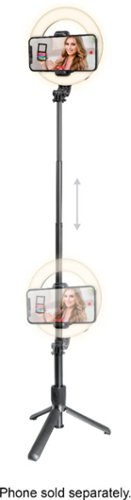 Bower Ring Light Multipod - Black WORLDWIDE DELIVERY